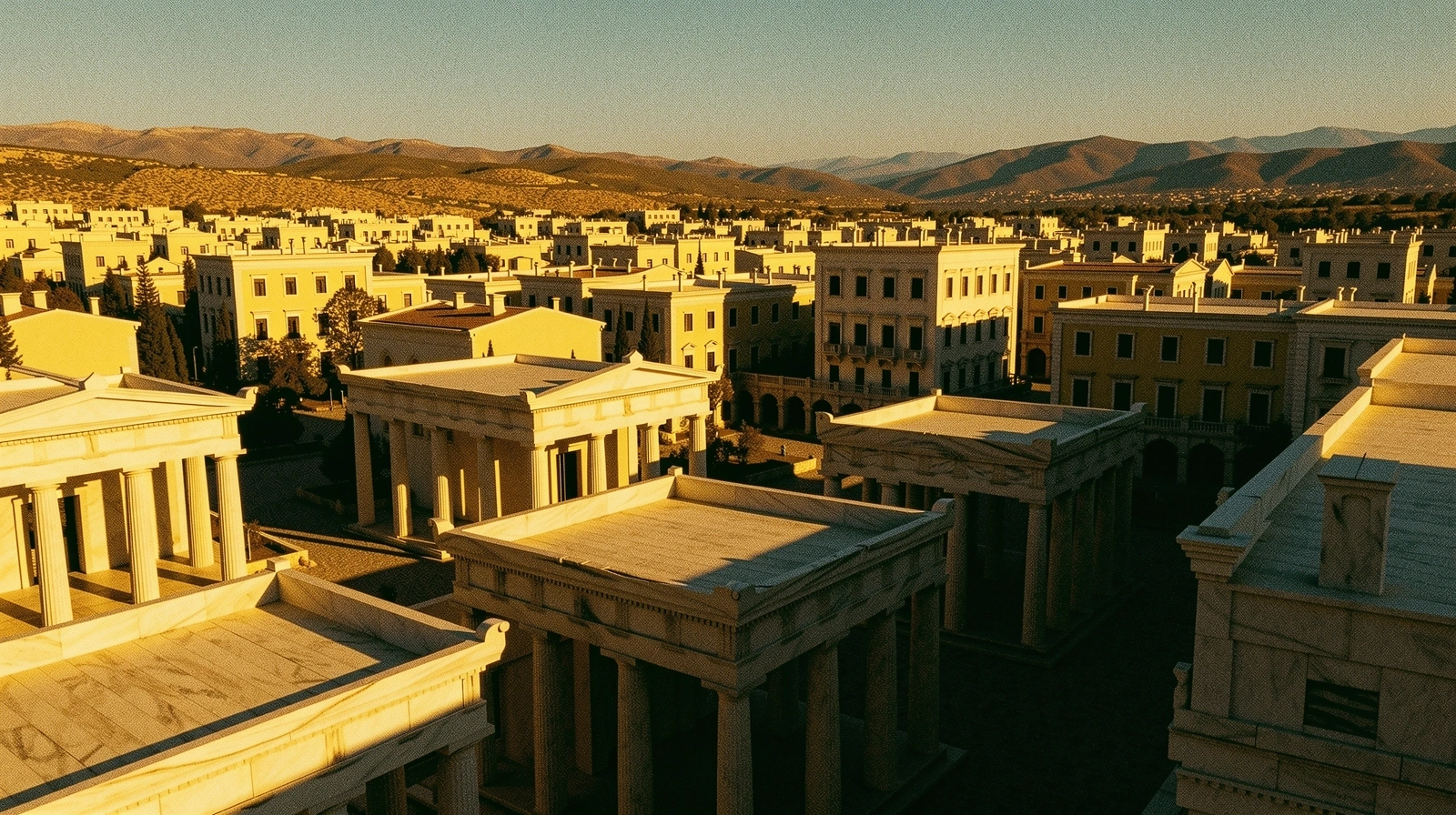 Πανοραμική θέα της Αθήνας